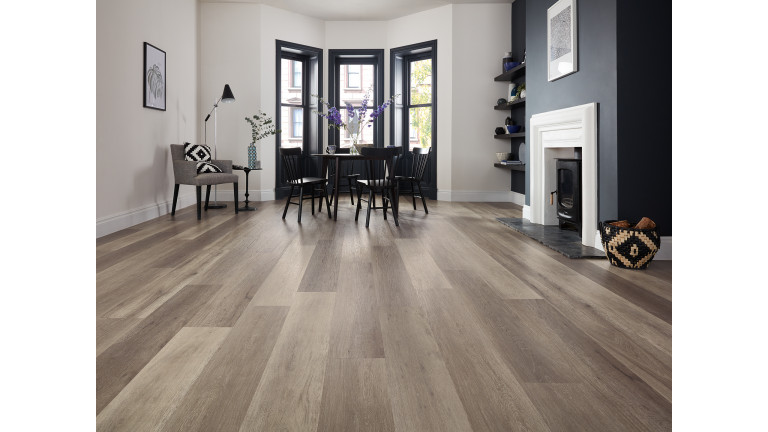 Designflooring Washed Grey Ash Vízálló LVT - Vinyl padló