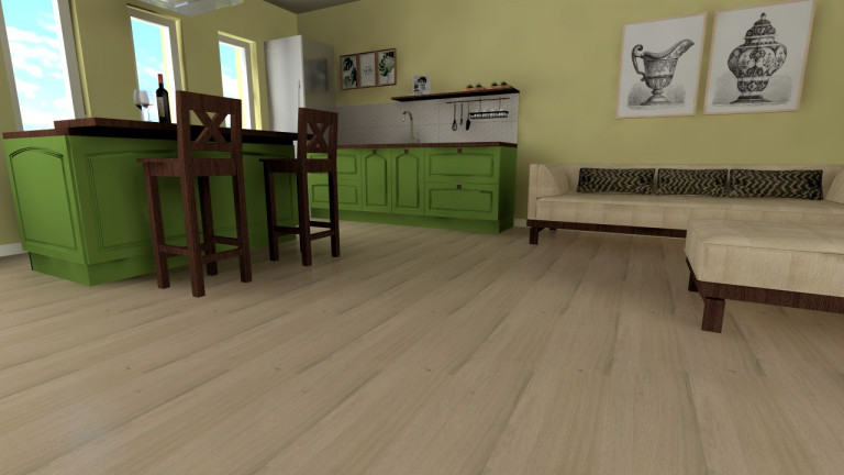 LICO Hydro Fix Royal Oak Grey Vízálló Design Padló