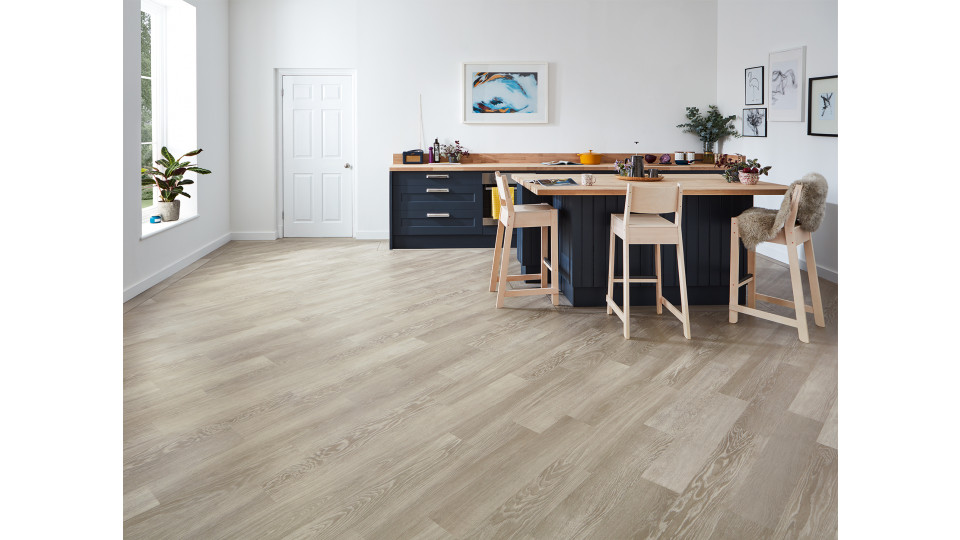 Designflooring Grey Limed Oak Vízálló LVT - Vinyl padló