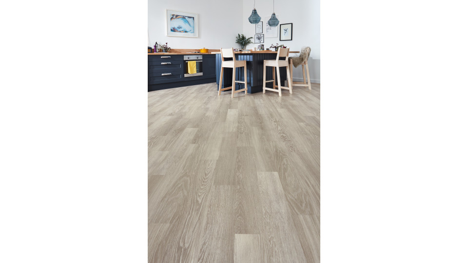 Designflooring Grey Limed Oak Vízálló LVT - Vinyl padló
