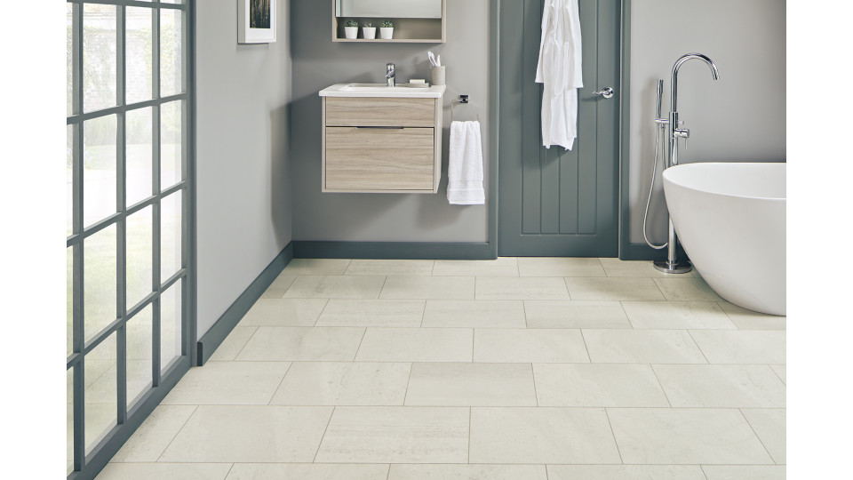 Designflooring Honed Oyster Slate Vízálló LVT - Vinyl padló