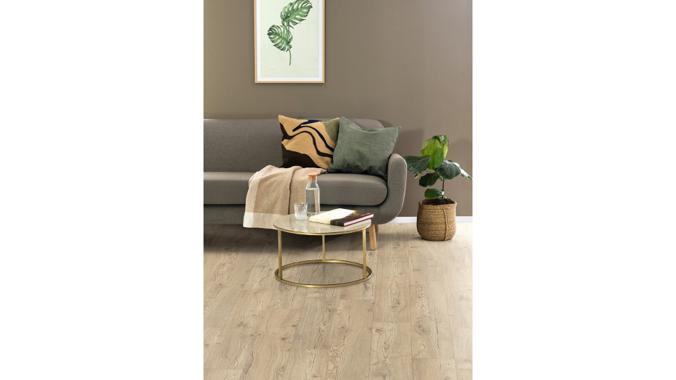 EGGER Sand beige Olchon Oak Nedvességálló Laminált Padló