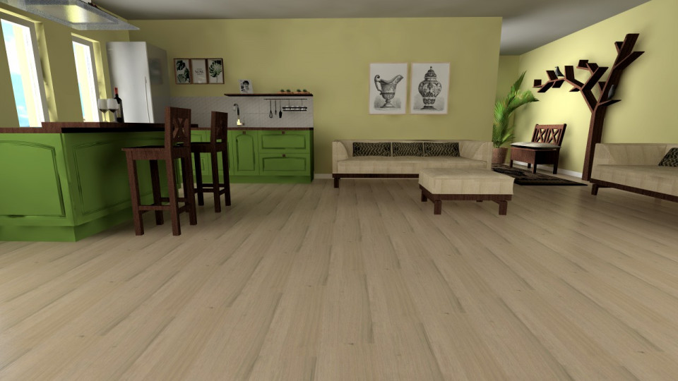LICO Hydro Fix Royal Oak Grey Vízálló Design Padló